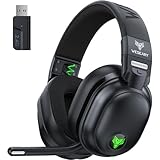 WESEARY WG3 Bluetooth Headset, 2,4G Wireless Gaming Headset mit Mikrofon für PS5, PS4, PC, Switch, Mac,…