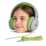 Classic Cantabile KKH-10 GY Kinderkopfhörer Grau - Kabelgebundener Over Ear Kopfhörer - Sharing-Modus…